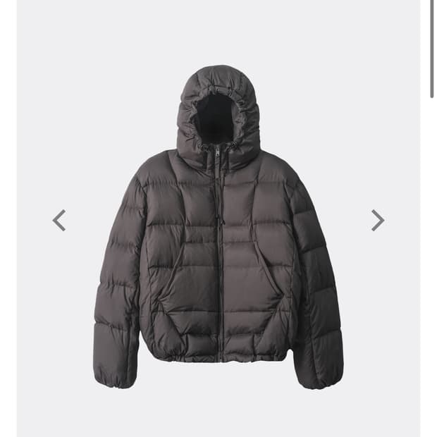 999휴머니티 24fw 구스다운 브라운 3사이즈