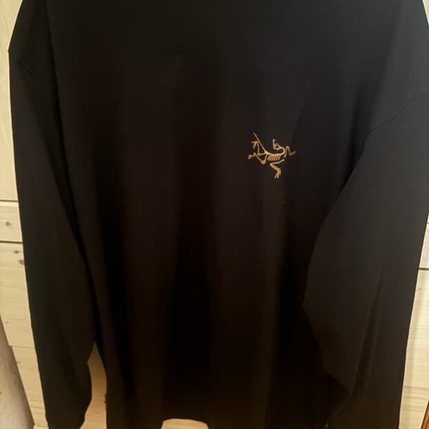 아크테릭스 크래그 코튼 롱슬리브 티셔츠 24K 블랙