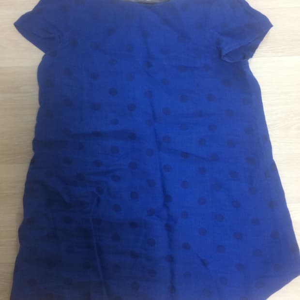 도트 레이어드 원피스