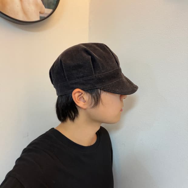 CA4LA 카시라 코듀로이 워크캡