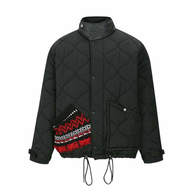 앤더슨벨 노르딕 퀼팅 자켓