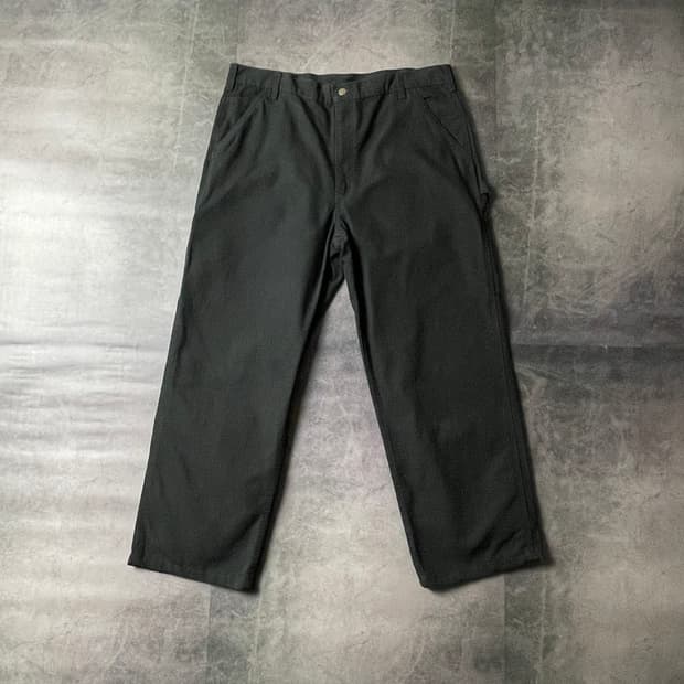 CARHARTT 칼하트 빈티지 블랙 싱글니 카펜터 팬츠