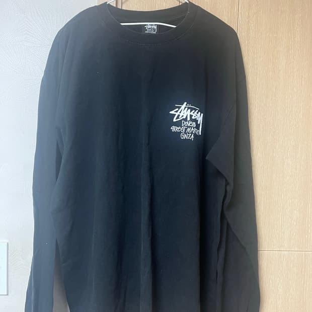 스투시 긴자 L 롱슬리브