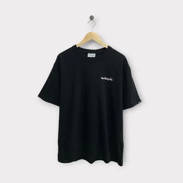 [새상품]마크곤잘레스 블랙 라운드 티셔츠 L