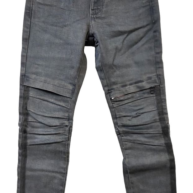 G-STAR RAW 블랙 슬림핏 바이커 데님(w26/L28)디피용/택없음