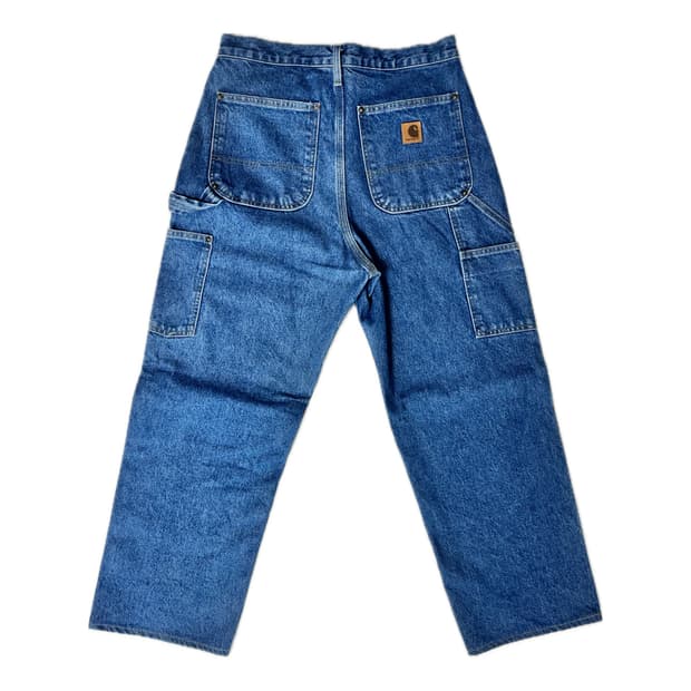 칼하트 더블니 31x32 데님 B73 DST 페인터 카펜터