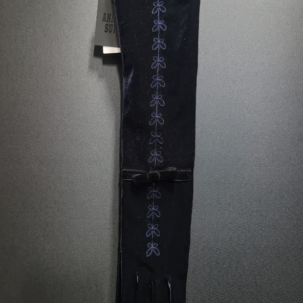 ANNA SUI 안나수이 벨벳 롱장갑(새제품)