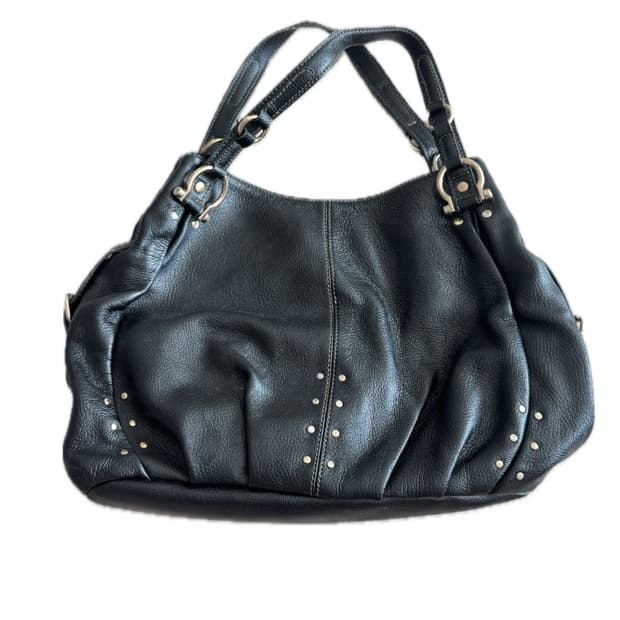 y2k 갸루 빈티지 워싱 가죽 가방