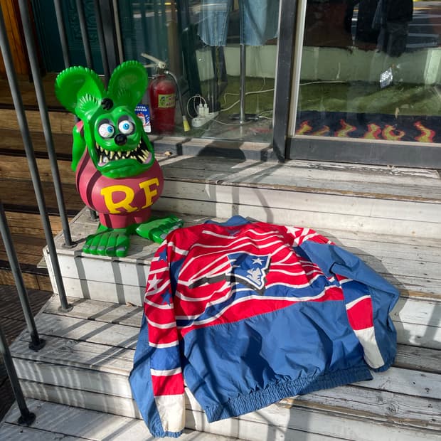 90s 리복 x Nfl 윈드브레이커 L사이즈