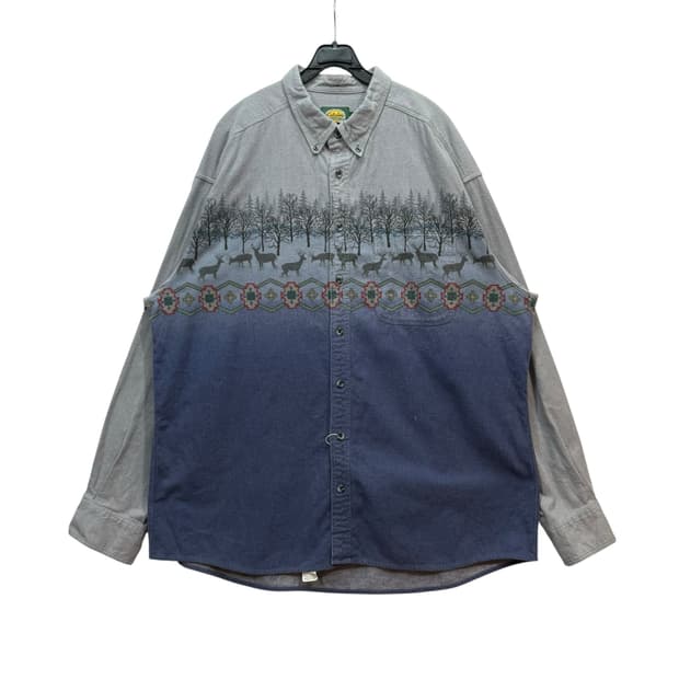 Cabela's Outdoor Print Button Shirt