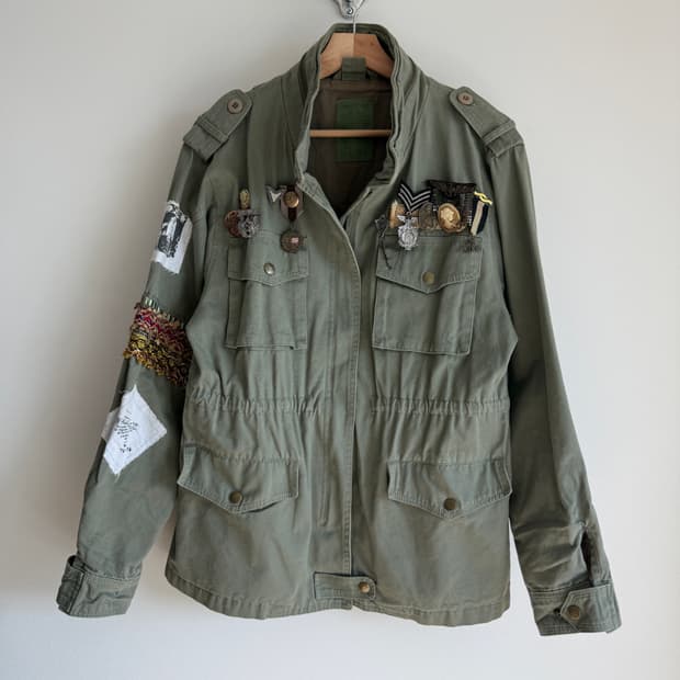 Pre owned M-65 모티브 야상 자켓