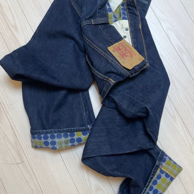 Levi’s 501 08501 Dot Lining Denim Pants