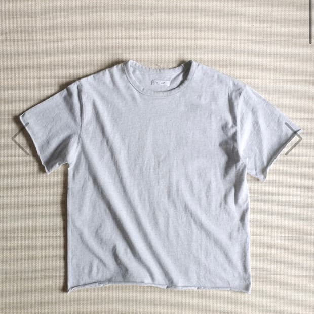 씨솔드 loop hem tee grey