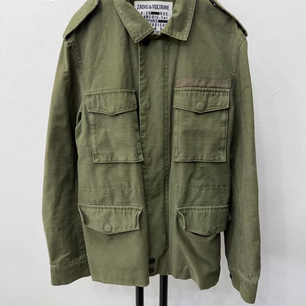 정품) 쟈딕앤볼테르 여성 야상자켓 S