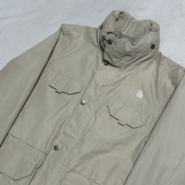 M 노스페이스 베이지 마운틴 파카 자켓 