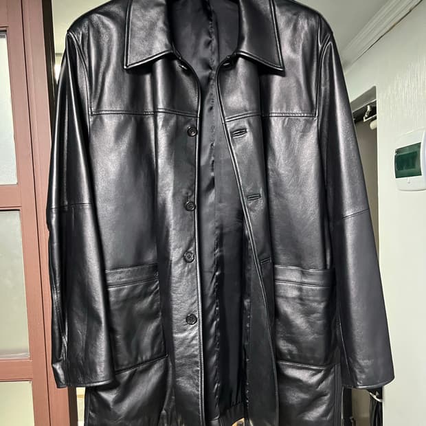 브라운야드 레더 카코트 3사이즈