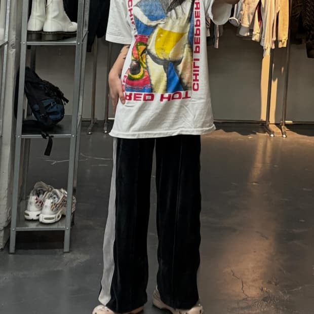 레드핫칠리페퍼스 프린팅 반팔 A2910