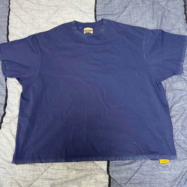 갤러리 디파트먼트 데미지 워싱 반팔 L