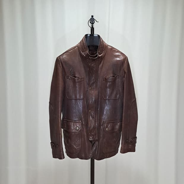 (택포) 코오롱시리즈 4포켓 양가죽 자켓 100 B511