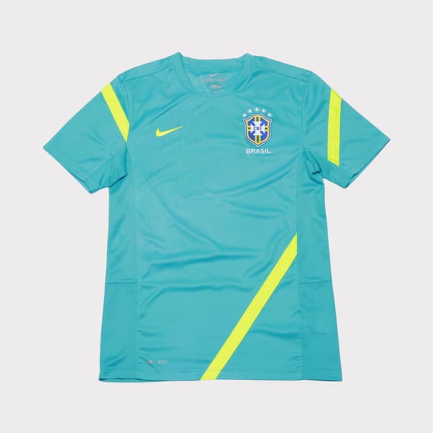 [S] 나이키 11-12 브라질 트레이닝 반팔 티셔츠