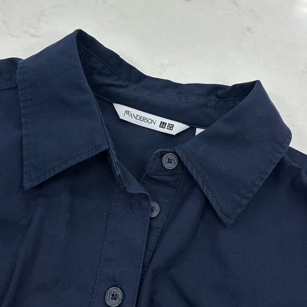 (S size)유니클로 JW앤더슨 코튼 개더 원피스