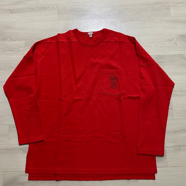 ODS 올리브드랩서비스 POAM TEE 롱슬리브 RUFOUS M사이즈