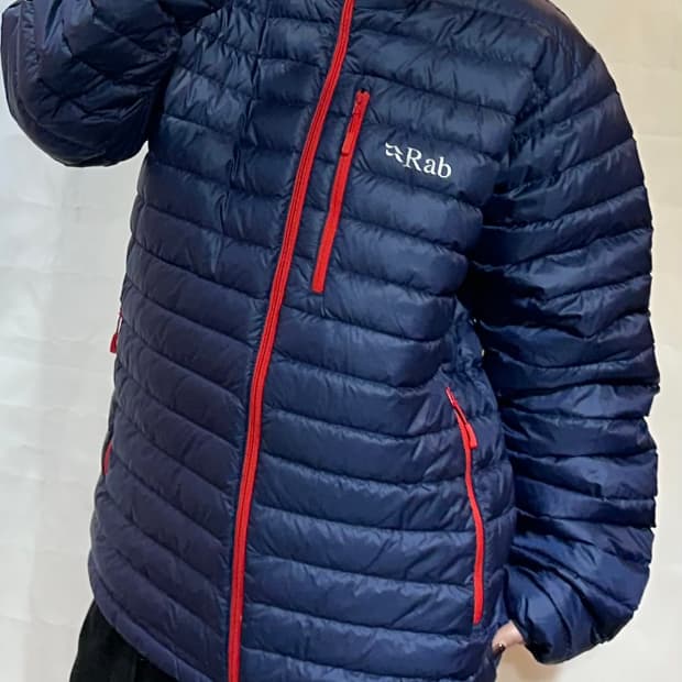 랩 마이크로라이트 딥블루 경량 패딩