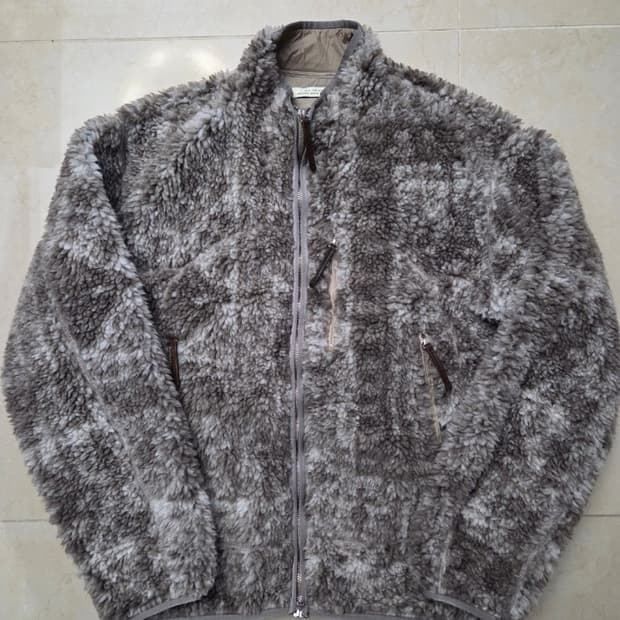 (38) 올드조 아라베스크 파일 집업 자켓 후리스