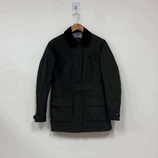 바버왁스자켓uk8