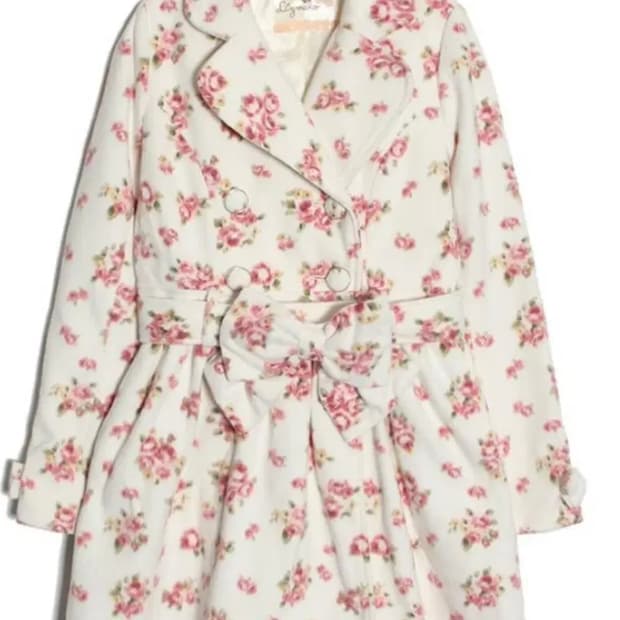 리즈리사 리즈멜로 히메갸루 리본 코트