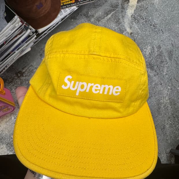 슈프림 캠프캡 모자  모음 일괄 3개 