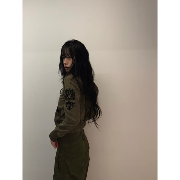 HYSTERIC GLAMOUR Military Patch Hoodie