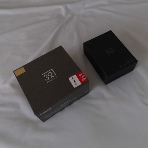 캐논 G7X Mark3 30주년 한정판