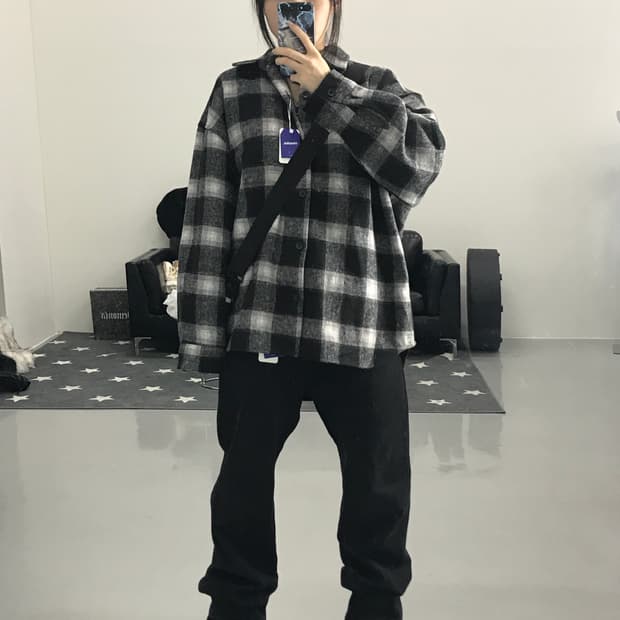JPN 체크 남방