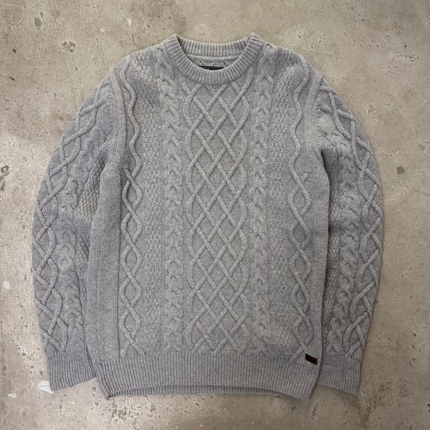 바버 꽈배기 니트[2092]