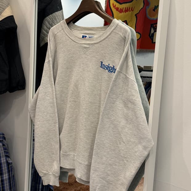 90s Russell 러셀 INSIGHT 스웻셔츠 (made USA)