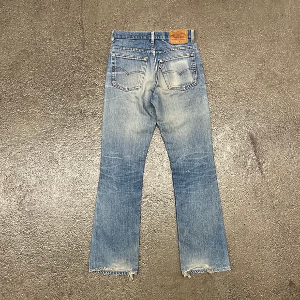 90s Levis517 데님 부츠컷 (28-29“)