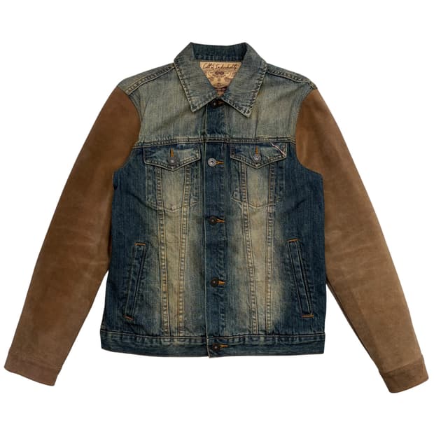 Cult of Individuality 빈티지 데님 브란도 자켓 L