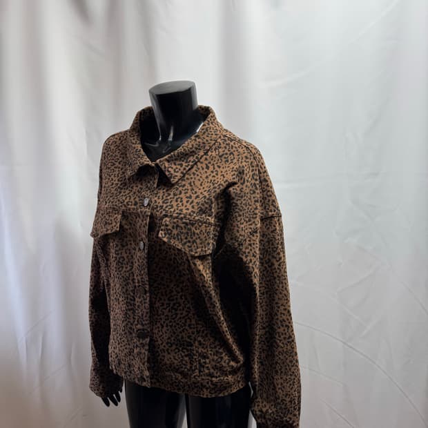 jkichi / 레오파드 자켓 