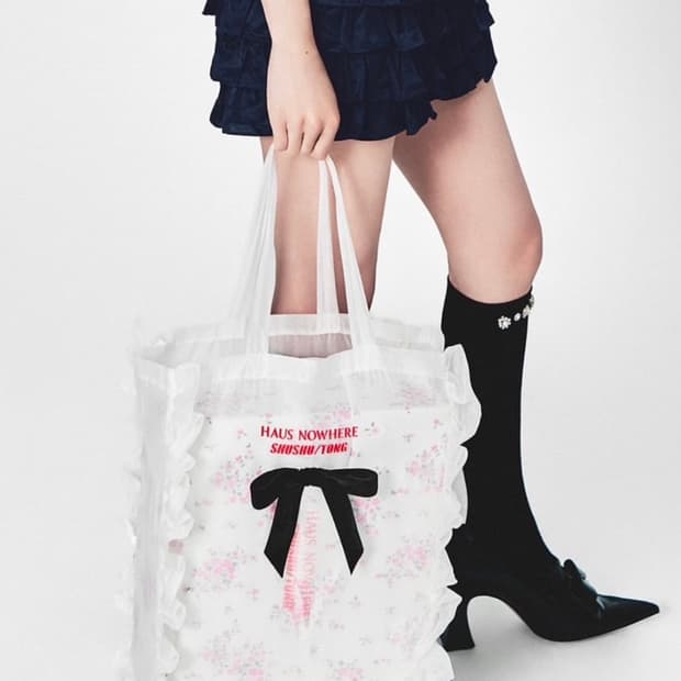 shushutong 슈슈통 하우스노웨어 팝업 한정판 백 가방
