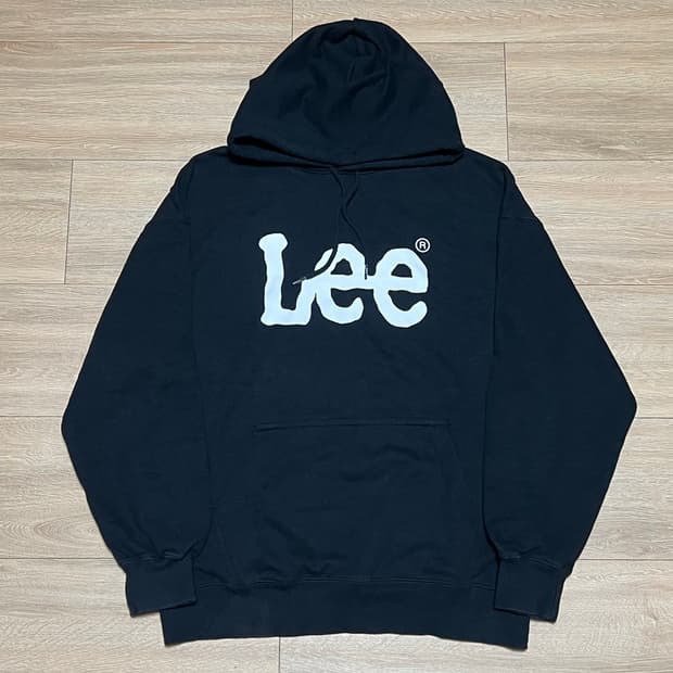 Lee 리 블랙 후드티