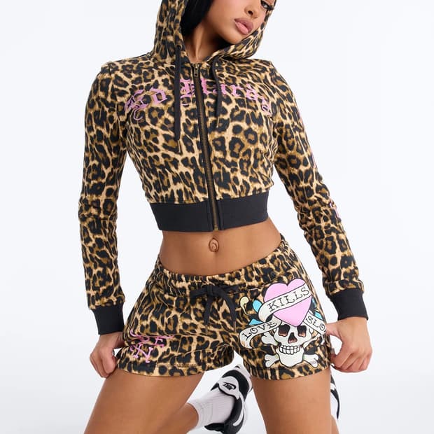 [새제품S] 에드하디 후드집업 쇼츠 셋업