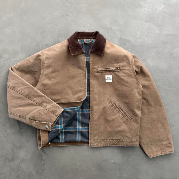 아킴보 클럽 layton 워크 자켓 브라운 L