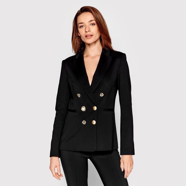 핀코 PINKO 골드 버튼 블레이저