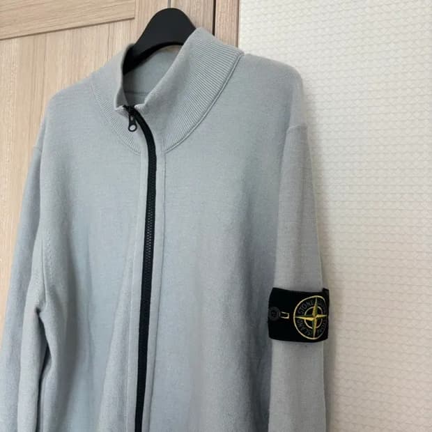 [정품/L] 스톤아일랜드 니트 집업