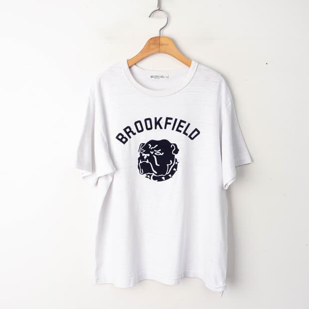 66/HELLERS CAFE 헬러스카페 웨어하우스 불독 티셔츠