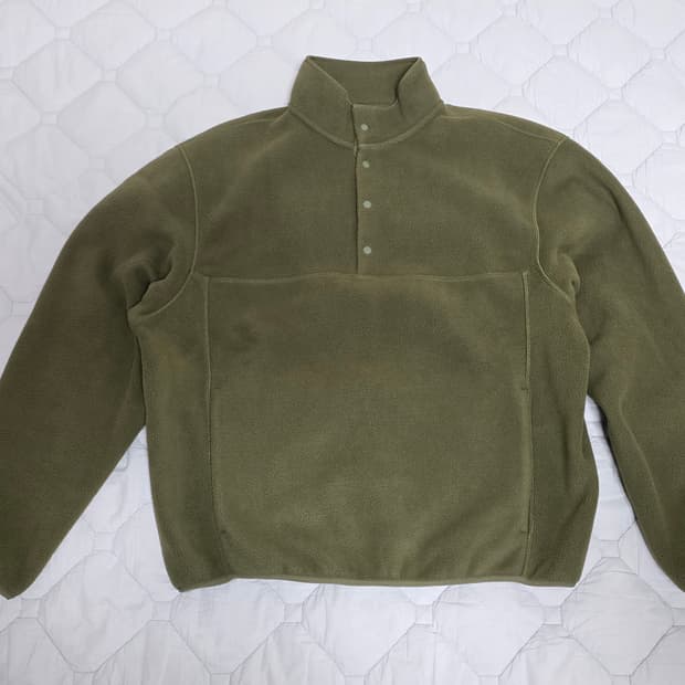 스테디에브리웨어 플리스 풀오버 올리브 2