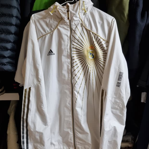 아디다스 레알마드리드 바람막이 xl