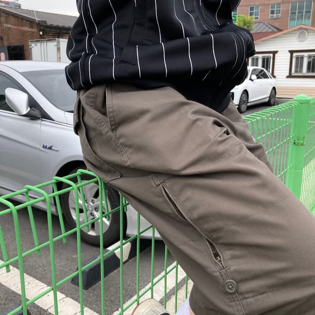 TBJ 빈티지 카고 하프 팬츠