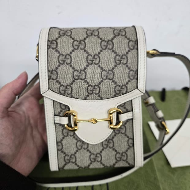 [보증서 정품] 구찌 홀스빗 숄더백